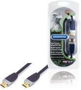 Bandridge SVL1003 HDMI kabel 3 m HDMI Type A (Standaard) Zwart, Grijs