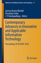 Advances in Intelligent Systems and Computing 812 - Contemporary Advances in Innovative and Applicable Information Technology