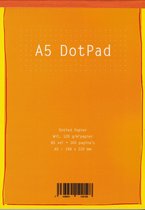 A5 DotPad, 80 Vel = 160 Pagina's 120 g/m2 Wit Dotted Papier