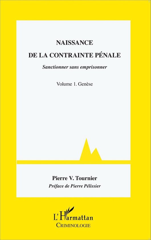 Naissance de la contrainte pénale - cover