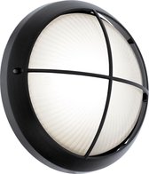 EGLO Siones - Buitenverlichting - Wandlamp - 1 Lichts - LED - Zwart - Wit