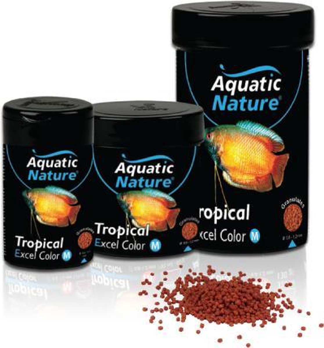Aquatic Nature vissenvoer Tropical Excel color - Zwart - 320ml