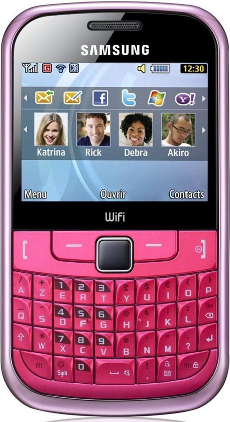segment Vervullen Goed gevoel Samsung Chat 335 (S3350) - Roze - Hi prepaid telefoon | bol.com