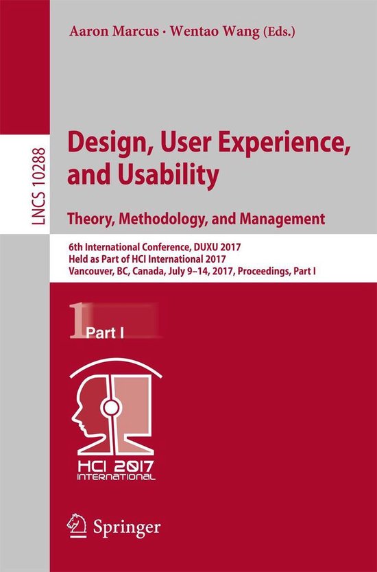 Springer Nature Proceedings Computer Science 1 - Design, Use ... - cover