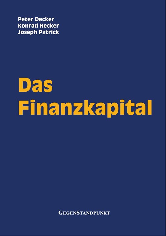 Das Finanzkapital - cover