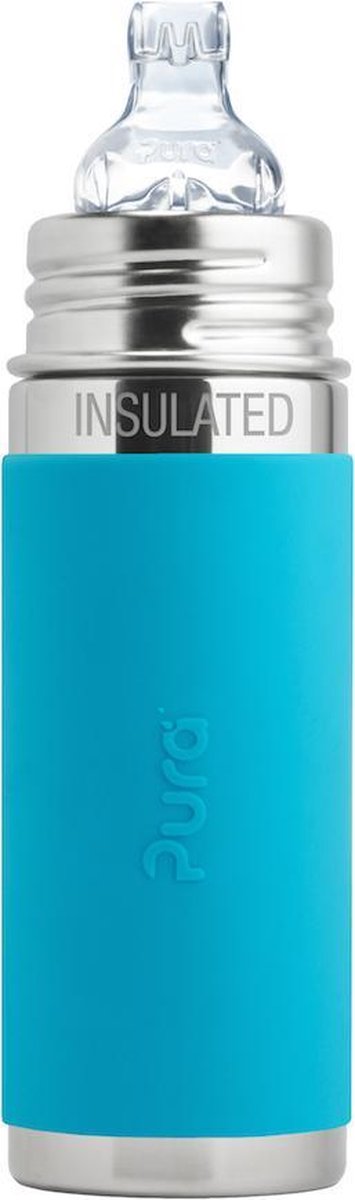 Pura thermos tuitfles - Plasticvrij - 260 ml - Aqua