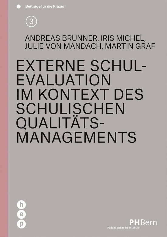 Externe Schulevaluation im Kontext des schulischen Qualität ... - cover