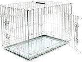 Bench MS 2D chroom 62 x 44 x 50 cm