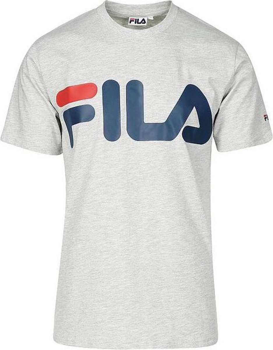 Fila Classic logo Tee Sportwear Unisex Light Melange Grijs