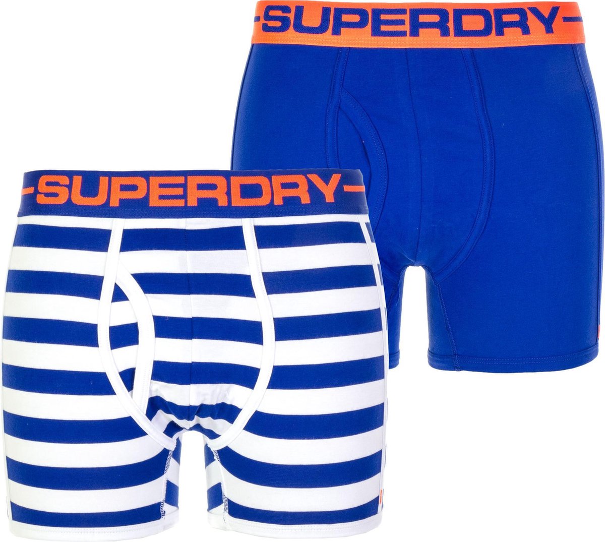 Superdry Boxershort - Maat XL - Mannen - blauw/wit/rood | bol.com