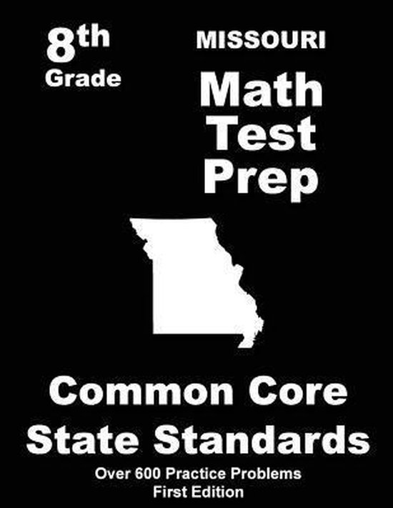 Missouri 8th Grade Math Test Prep - cover