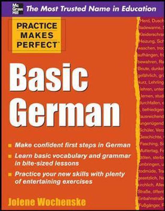 Practice Makes Perfect Basic German - cover