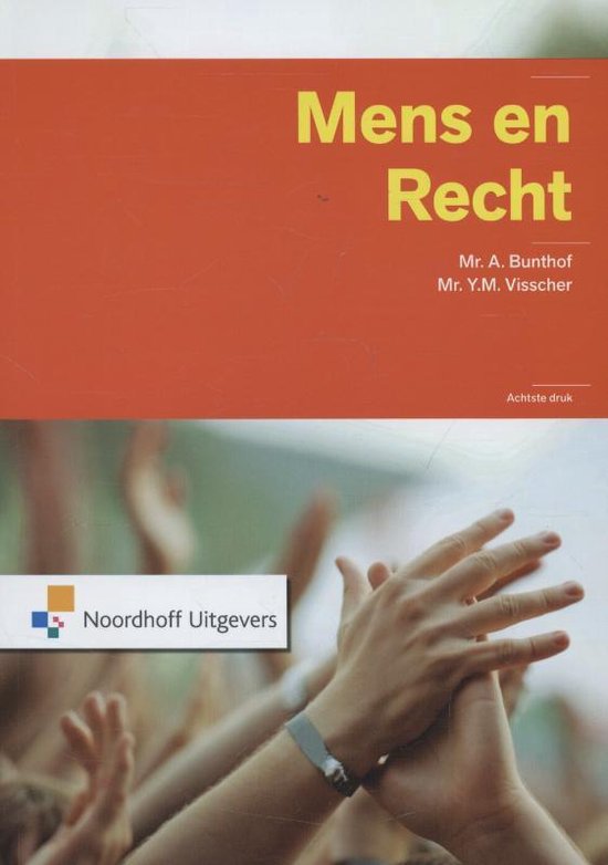 Mens en recht, A. Bunthof 9789001815530 Boeken