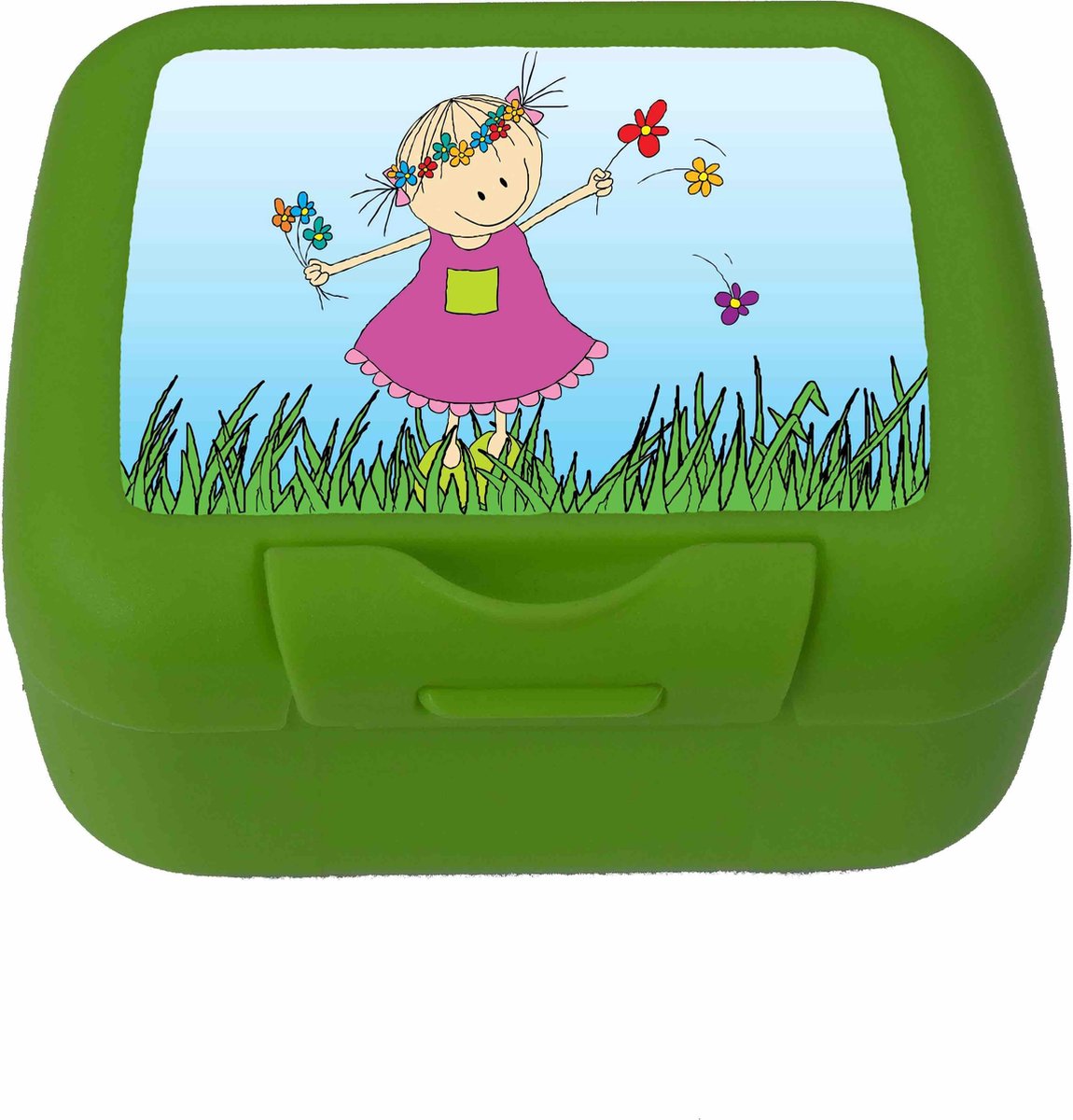 koekendoosje Rutje groen 90x84x41mm