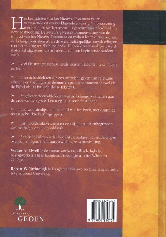 Tentamen (uitwerkingen) Basiskennis Bijbel  In ontmoeting met het Nieuwe Testament, ISBN: 9789058290755