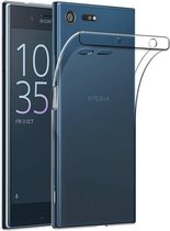 Sony Xperia XZ Premium hoesje transparant tpu siliconen case