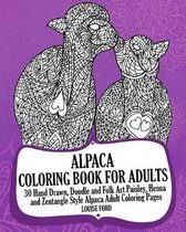 Alpaca Coloring Book for Adults