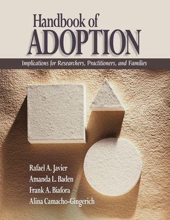 Handbook of Adoption - cover