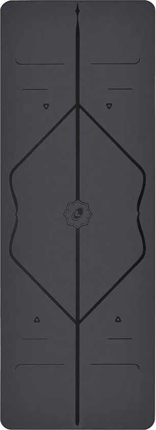 Liforme Yogamat - 185 cm x 68 cm x 0,4 cm - Grijs