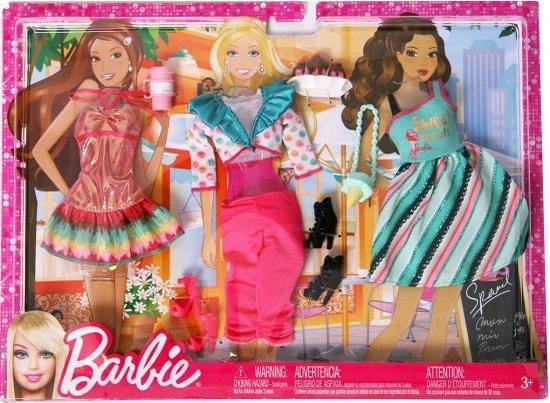 Barbie kledingset party |
