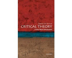 Omslag van Very Short Introductions - Critical Theory:A Very Short Introduction