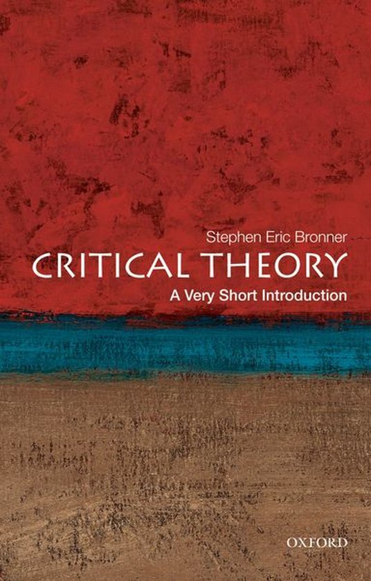 Foto: Very short introductions critical theory a very short introduction