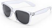 Transparante retro model zonnebril UV400 bescherming dames/heren - Zonnebrillen accessoires - Festival musthaves