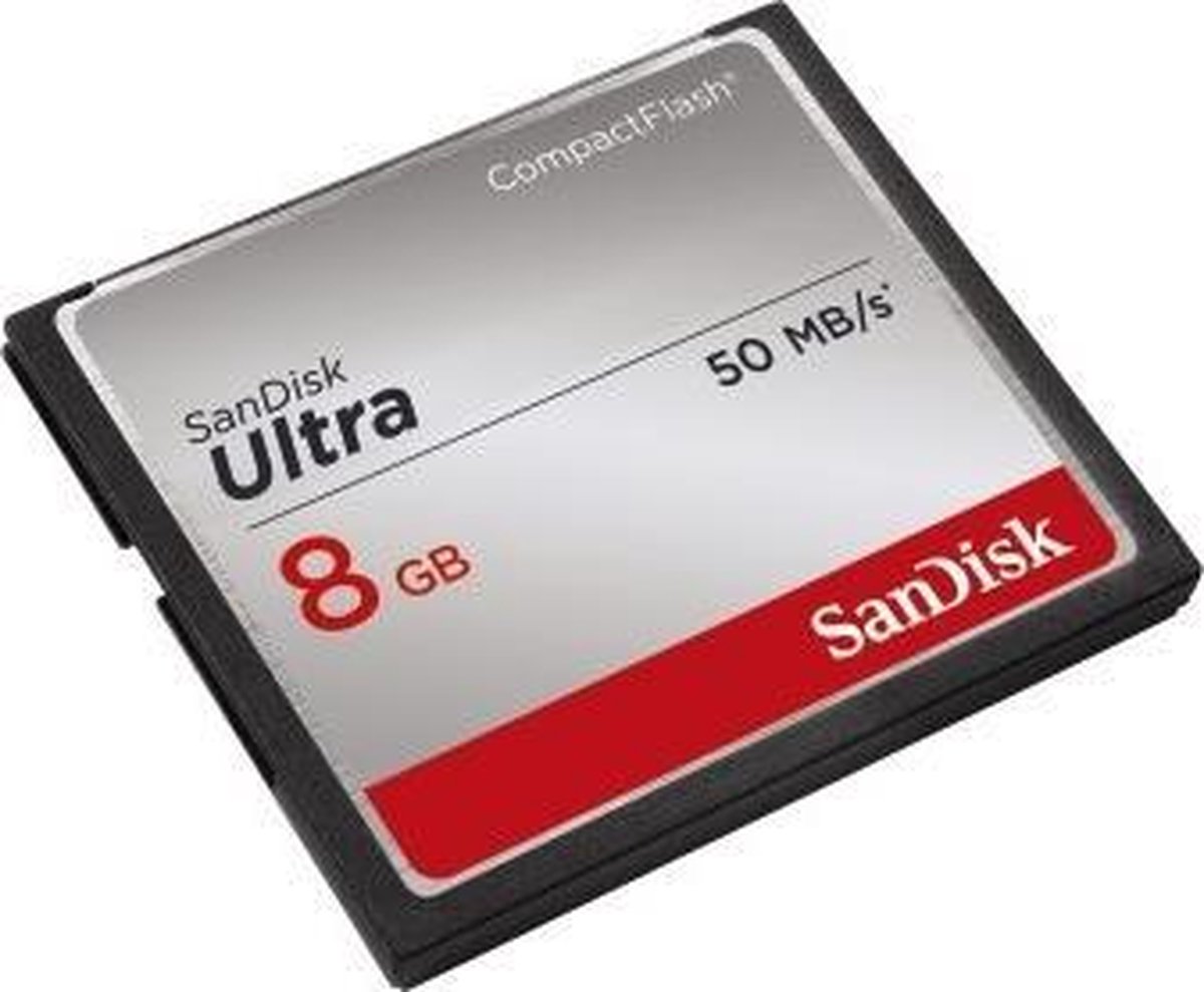 Sandisk CF geheugenkaart 8GB Ultra bol