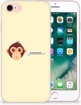 Back cover Hoesje Geschikt voor iPhone SE (2020/2022) en Geschikt voor iPhone 8 | 7 Monkey