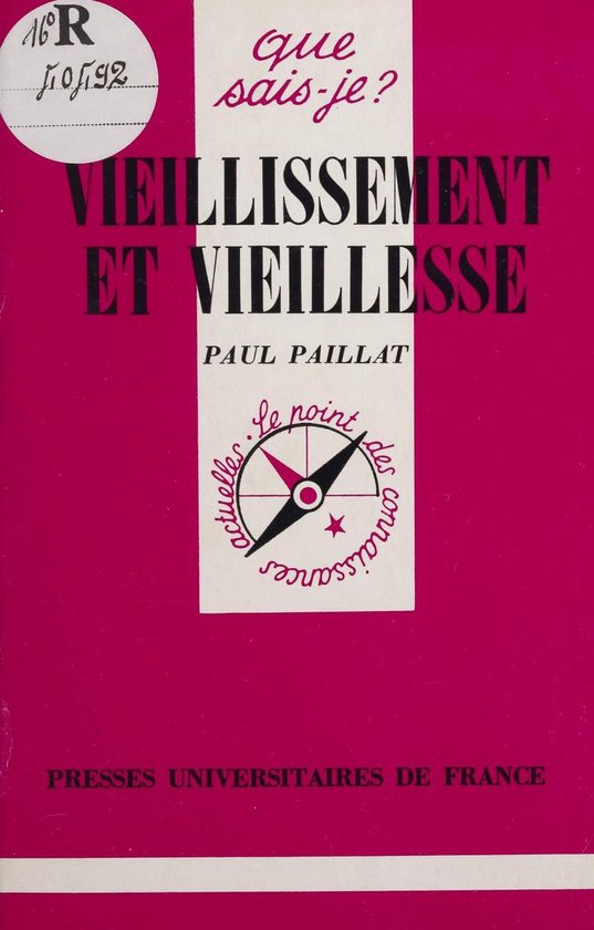 Vieillissement et vieillesse - cover