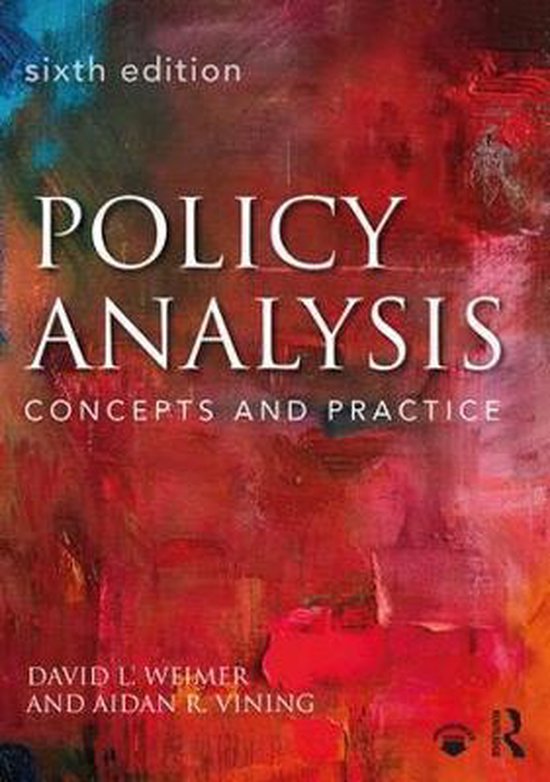 Policy Analysis | 9781138216518 | David Weimer | Boeken | bol.com