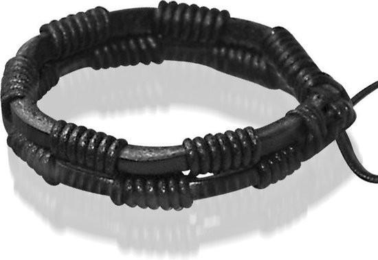 Montebello Armband Akla - Leer - Verstelbaar