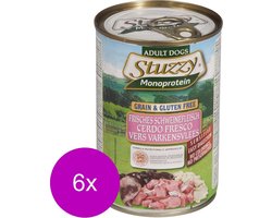 6x Stuzzy Hondenvoer MonoProtein Varken 400 gr