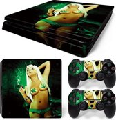 Lady Marihuana - PS4 Slim skin