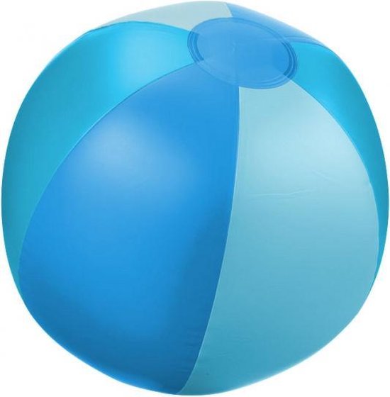 3 opblaasbare strandballen blauw