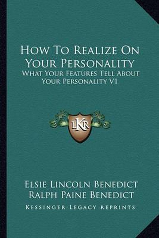 How to Realize on Your Personality - cover