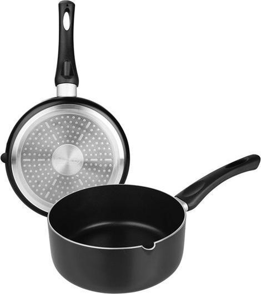 Ibili Inducta Steelpan met schenktuit 14cm