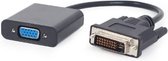 Gembird A-DVID-VGAF-01 0.2m DVI-D VGA (D-Sub) Zwart video kabel adapter