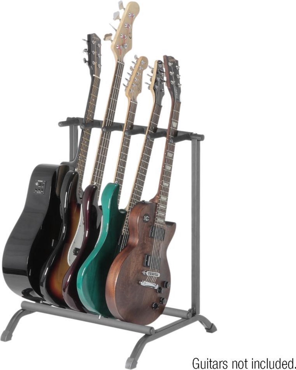 gisteren Pebish Ironisch Adam Hall SGS405 gitaarstandaard voor 5 gitaren | bol.com