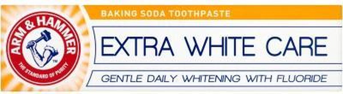 Allergisk forlænge Tak for din hjælp Arm & Hammer - tandpasta - Extra White - 125 gram | bol.com