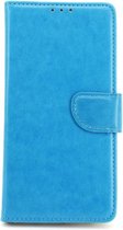 Xssive Hoesje voor Samsung Galaxy J7 Prime - Book case - geschikt voor 3 pasjes - turquoise