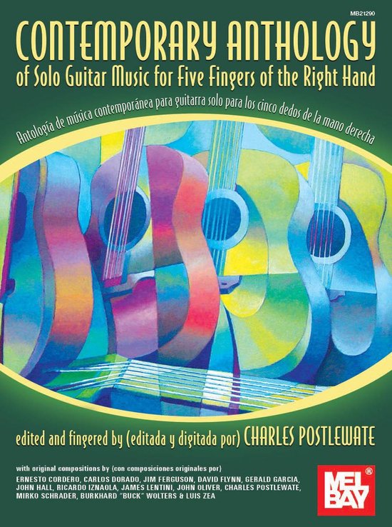 Contemporary Anthology of Solo Guitar Music - cover