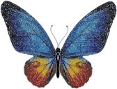 MiniArt Crafts, Blue Butterfly, 40x40 cm (nivo: standaard)