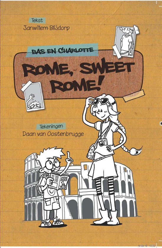 Bas en Charlotte 2 - Rome sweet Rome - cover