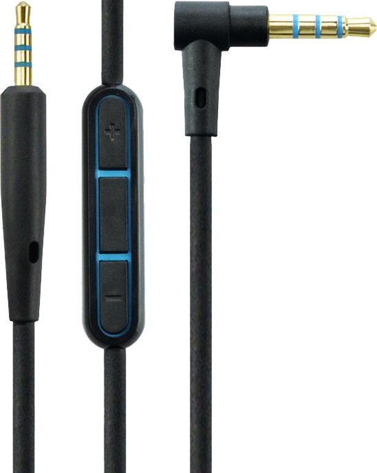Bose QuietComfort 25 35 QC25 QC35 audio kabel zwart Android + iOS | bol.com