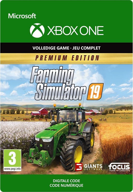 Farming Simulator 19: Premium Edition - Xbox One Download | Games | bol
