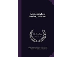 Minnesota Law Review, Volume 1