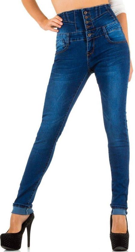 Dames Jeans van Just F - blauw | bol.com