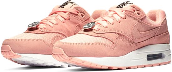 Nike Air Max 1 Sneakers - Maat 38 - Meisjes - licht roze/wit | bol.com