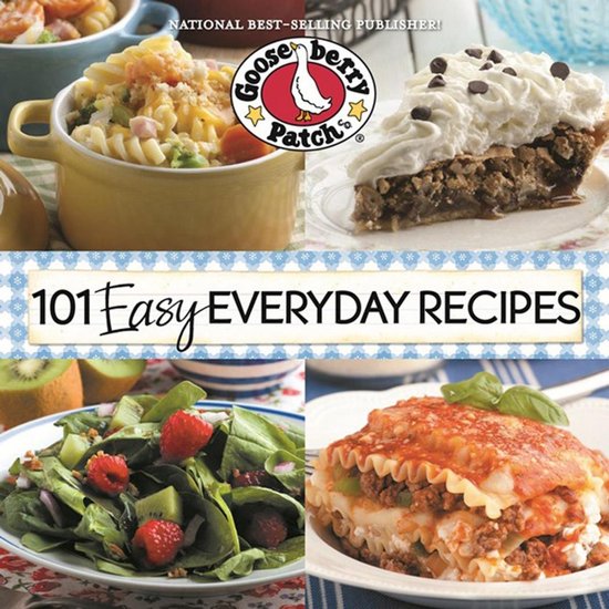 101 Easy Everyday Recipes Cookbook - cover